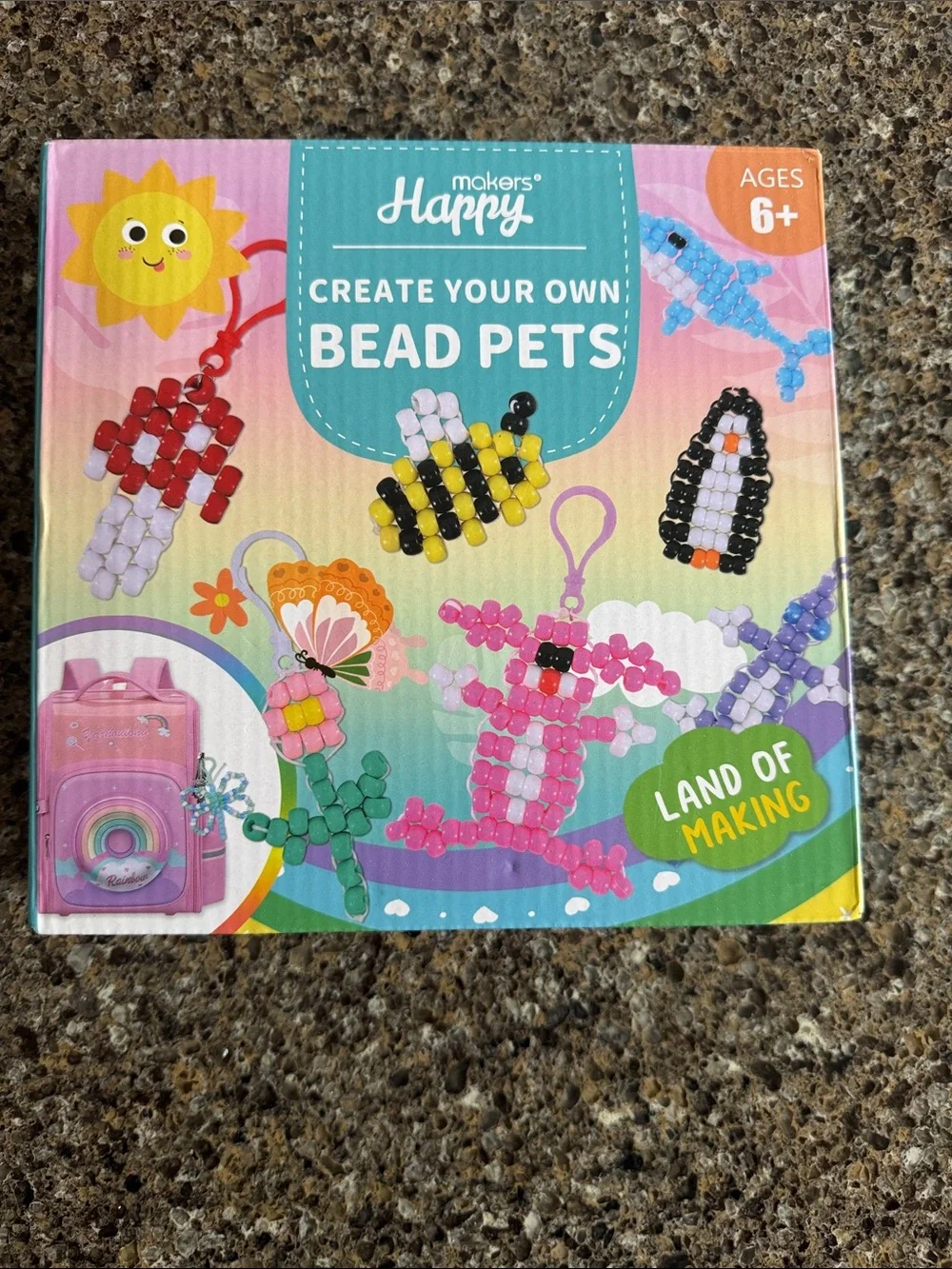 Create Your Own Bead Pets Craft Kit - Like NEW